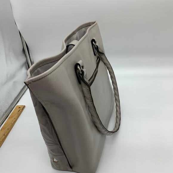 Patricia Nash Leather Handbags Cutout Adeline Tote - Picture 8 of 9